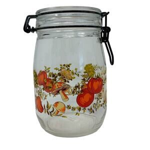 Spice of Life Canister 1L Glass Niveau De Remplissage France  Jar Cottagecore